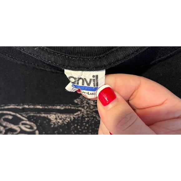 Led Zeppelin Graphic T-shirt Men Adult Medium Black Music 2011, Anvil Tag - Picture 3 of 5